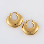 Howard's - Narelle Waterproof Round Geo Hoop Earrings