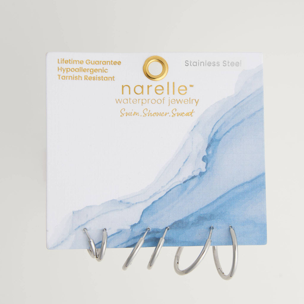 Howard's - Narelle Waterproof Classic Hoop Earring Trio