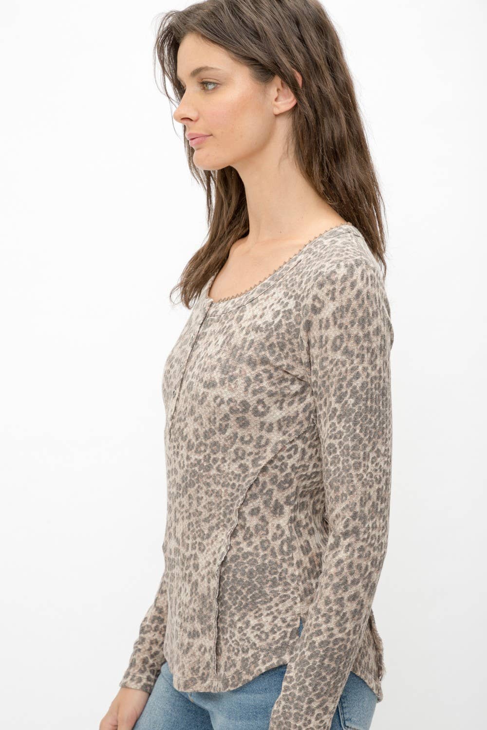 Penelope Leopard Top