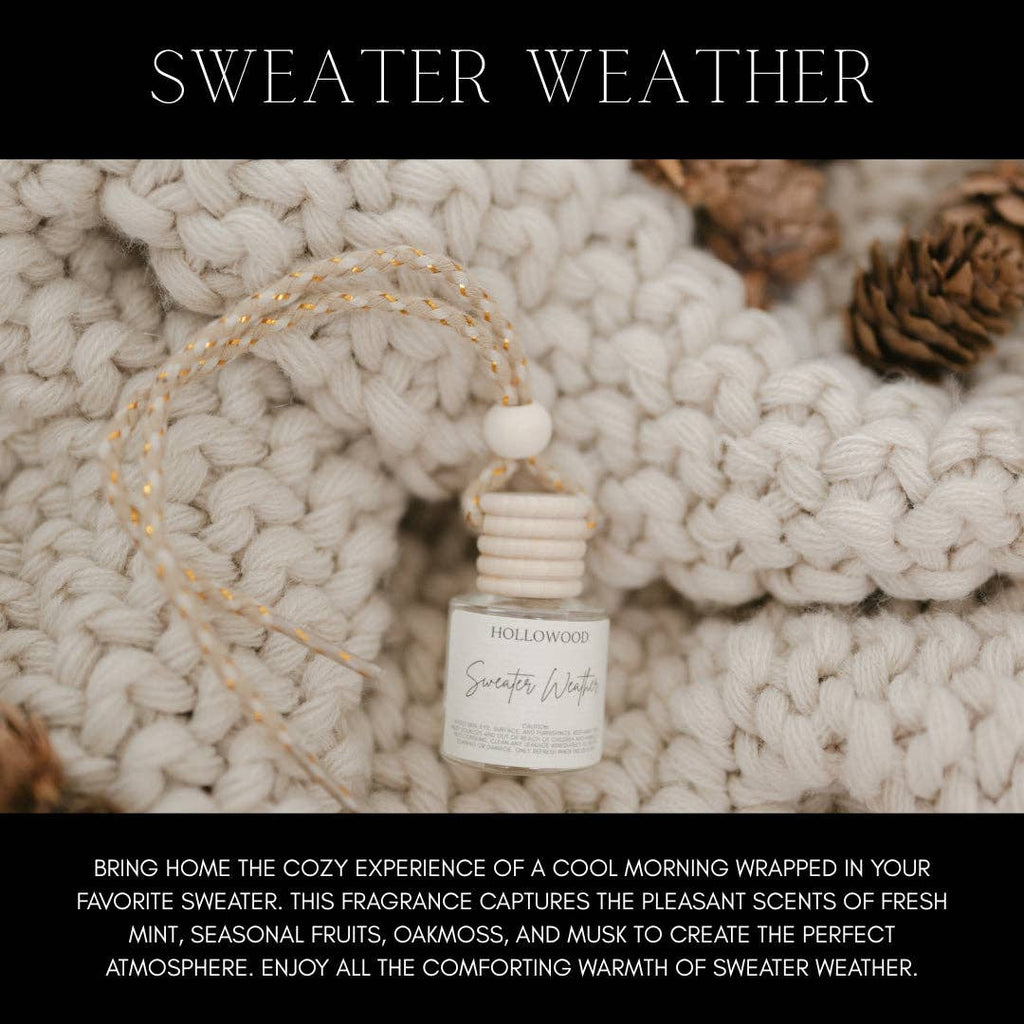 HOLLOWOOD FRAGRANCE - FALL CAR DIFFUSERS