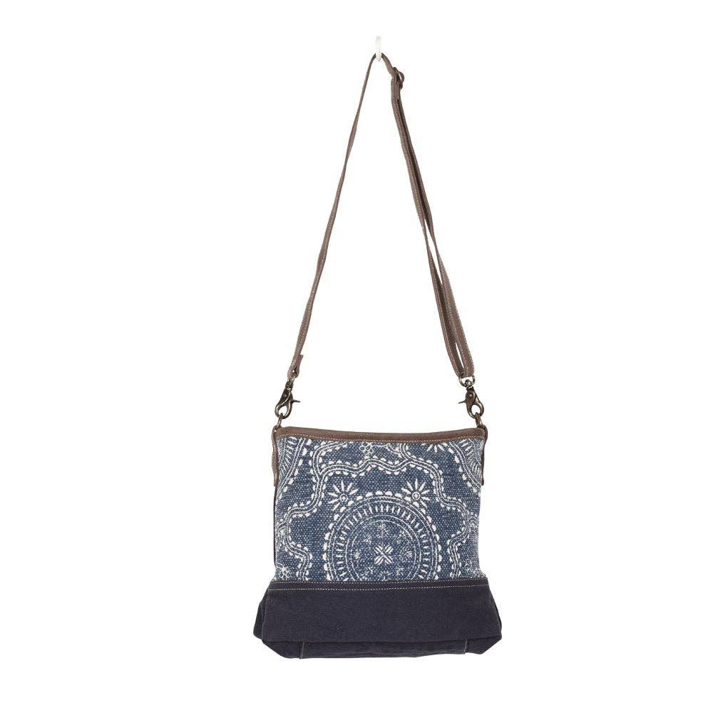 Myra Bag - Navy Kilim Shoulder Bag