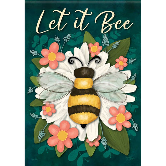 FlagTrends by Carson - "Let it Bee" Dura Soft™ Garden Flag