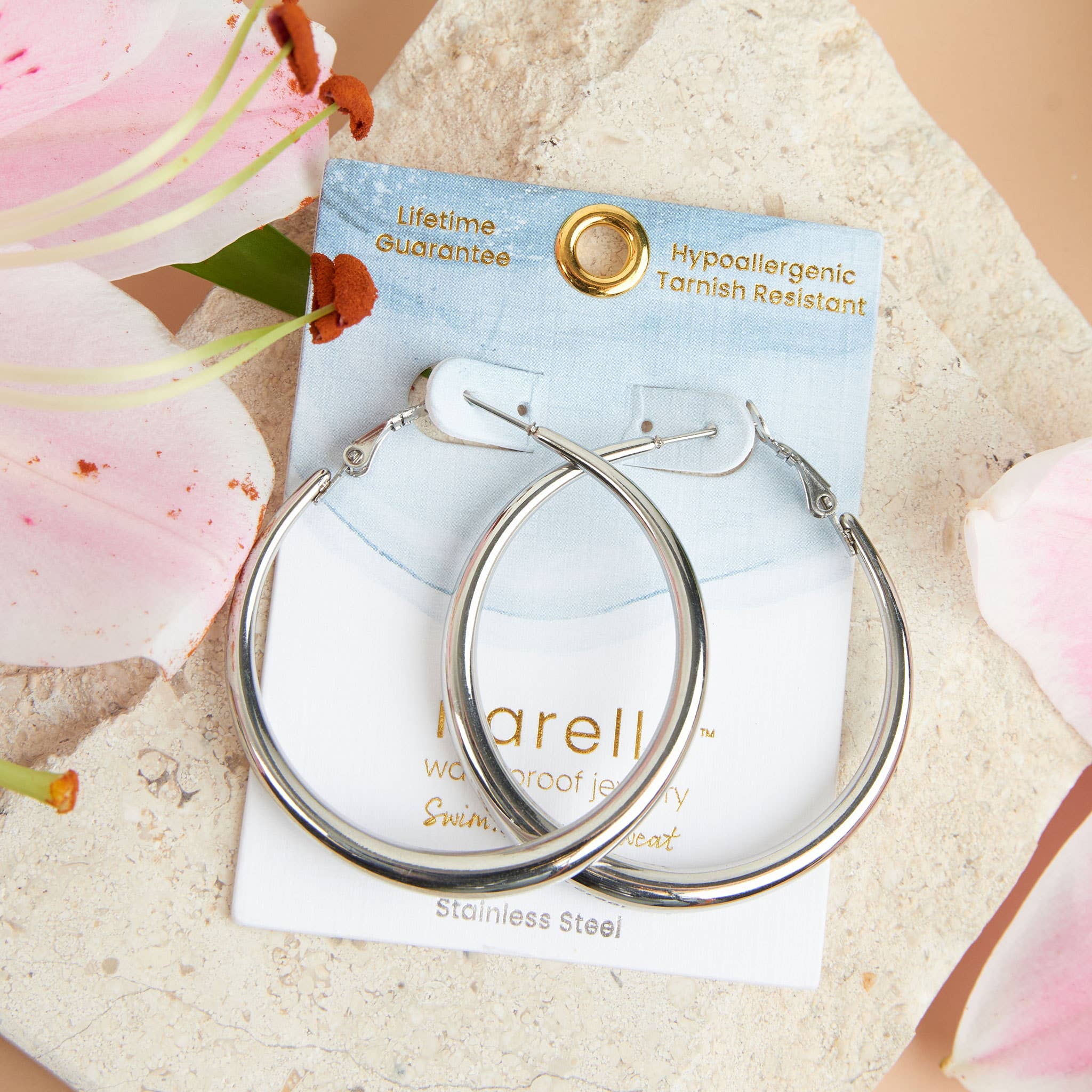 Howard's - Narelle Waterproof Chunky Hoop Earrings