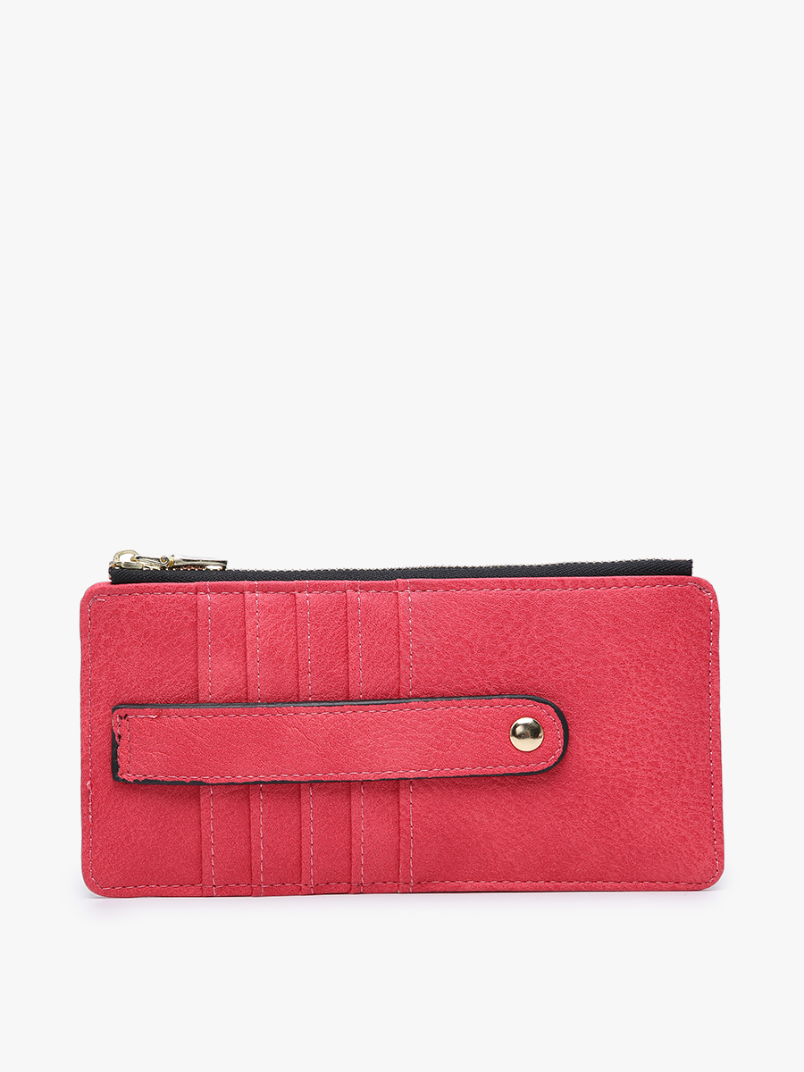 Jen & Co. - WL1889 Saige Slim Card Holder Women's Wallet