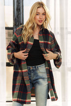 ADORA LA - CEJ1987A - CLASSIC FLANNEL SHACKET