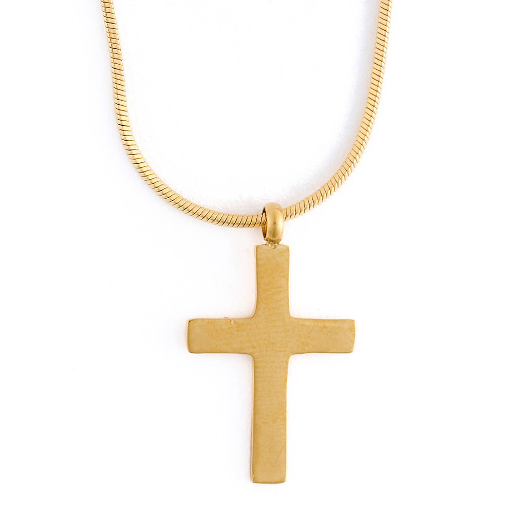 Howard's - Cross Necklace Snake Chain Waterproof Jewelry Narelle Dainty