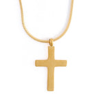 Howard's - Cross Necklace Snake Chain Waterproof Jewelry Narelle Dainty