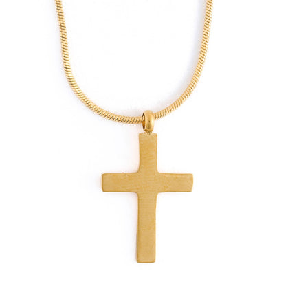Howard's - Cross Necklace Snake Chain Waterproof Jewelry Narelle Dainty