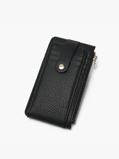 Jen & Co. - WL2541 Mae Multi-Card Wallet w/ Strap Snap Closure