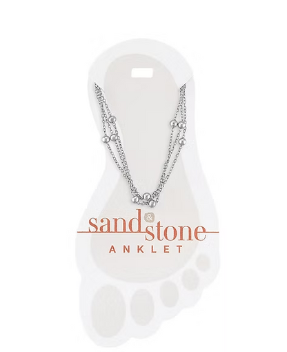 Sand and Stone Anklets