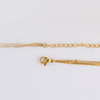 Howard's - Waterproof Necklace 15" Double Row Amethyst Station Narelle