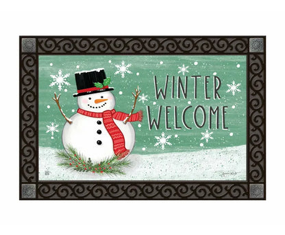 Winter Welcome Mat Mate