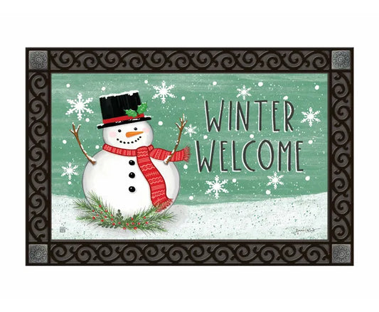 Winter Welcome Mat Mate