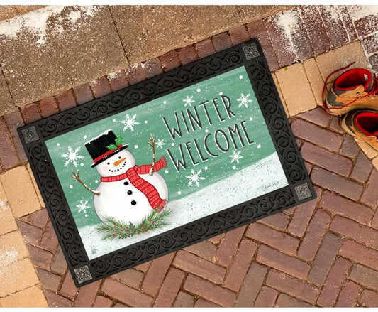 Winter Welcome Mat Mate