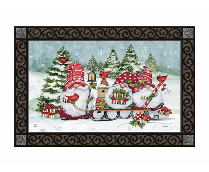 Christmas Gnome Mat Mate