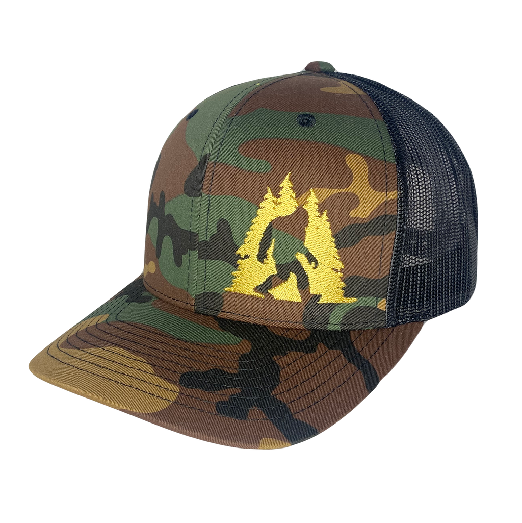 Direction Apparel - Sasquatch in Trees | Curved Bill Trucker
