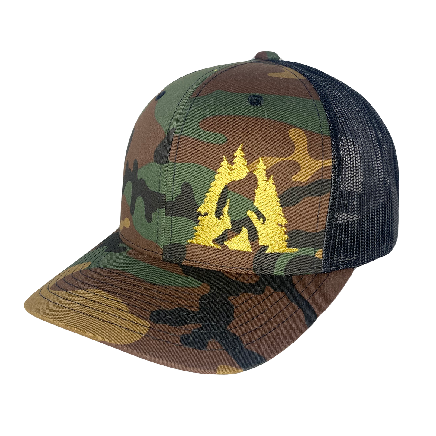 Direction Apparel - Sasquatch in Trees | Curved Bill Trucker