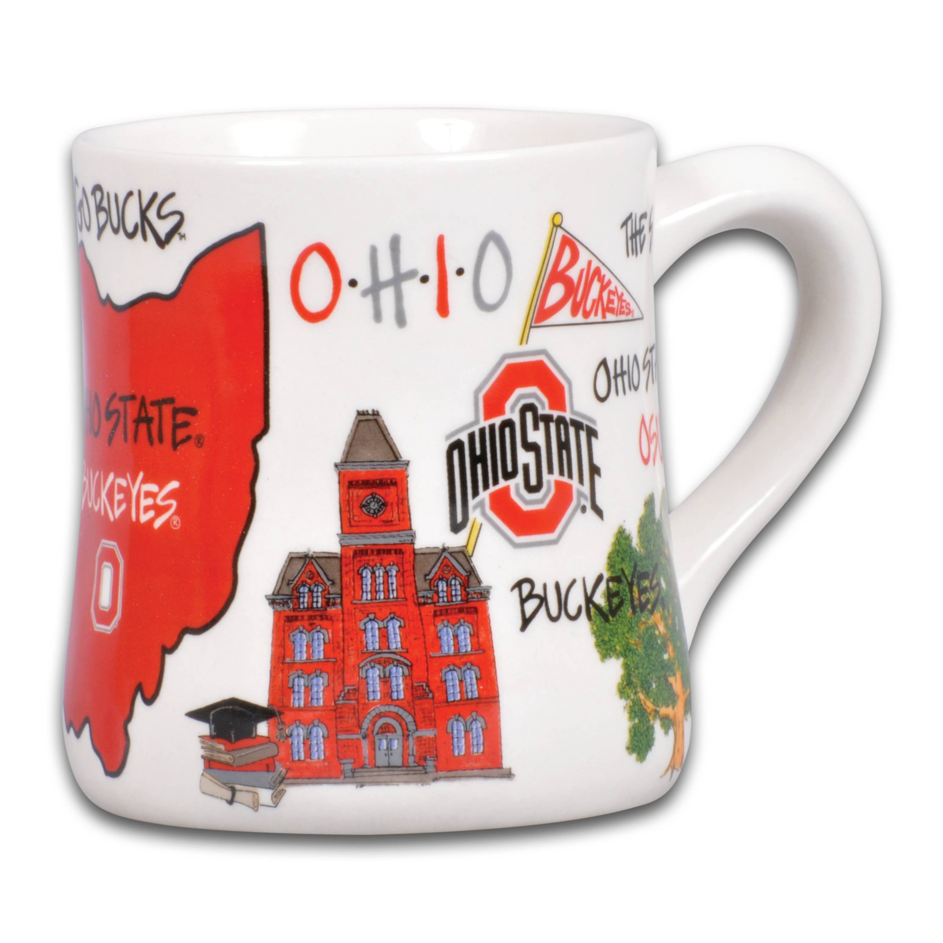 Magnolia Lane Oklahoma State University Icon Mug