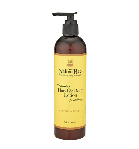12 oz. Coconut & Honey Hand & Body Lotion