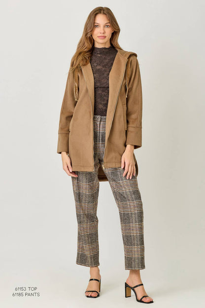 Helen Hoodie Zip-Up Coat