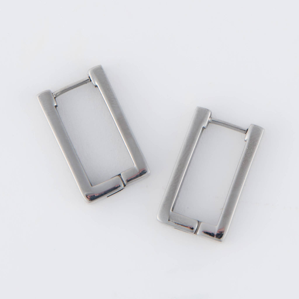 Howard's - Narelle Waterproof Rectangle Hoop Earrings