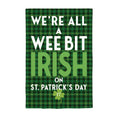 Wee Bit Irish Burlap Flag