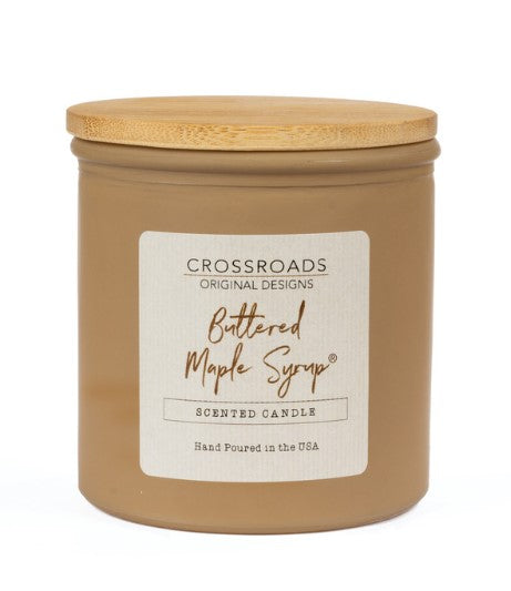 CROSSROADS 14OZ. COLORED GLASS CANDLES