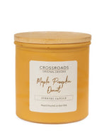 CROSSROADS 14OZ. COLORED GLASS CANDLES
