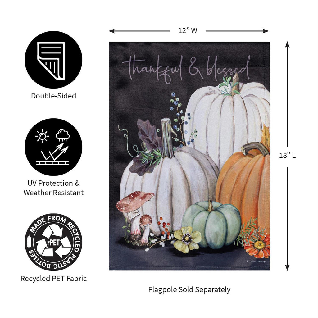 Beauty Of Fall Suede Flag