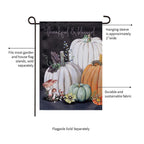 Beauty Of Fall Suede Flag
