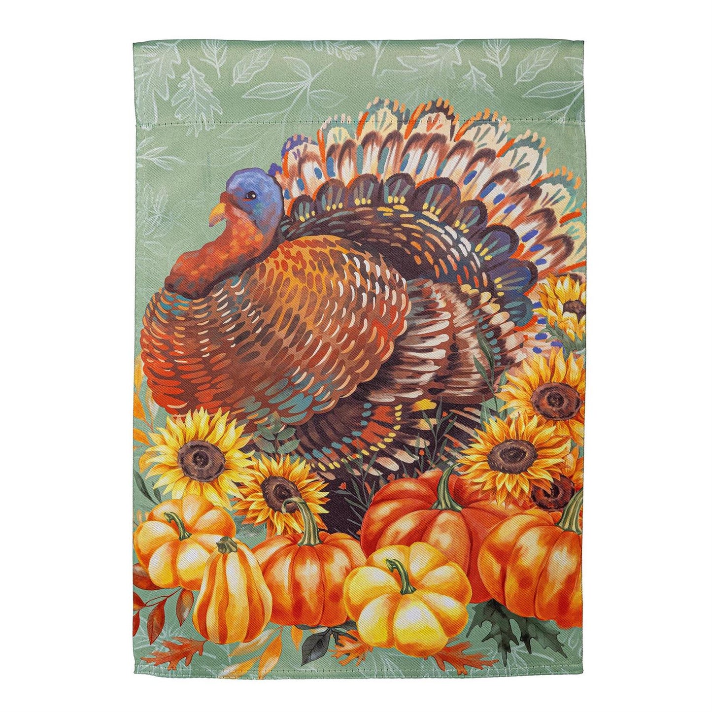 Grateful Gatherings Turkey Suede Flag