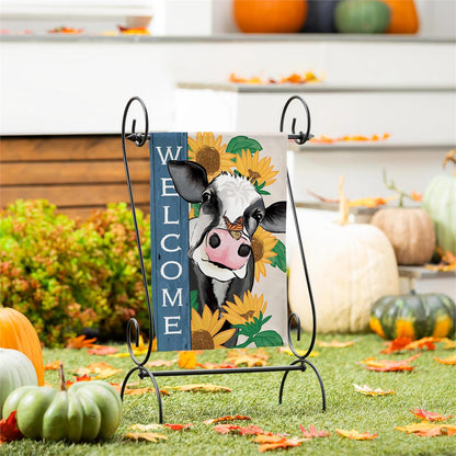 Mooove Over For Fall Suede Flag