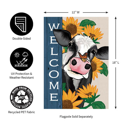 Mooove Over For Fall Suede Flag