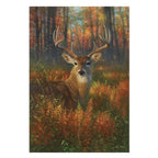 Gazing Autumn Buck Suede Flag