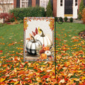 Studio M - Plaid Pumpkins Garden Flag