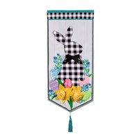 Gingham Easter Bunny Everlasting Impressions Textile Decor