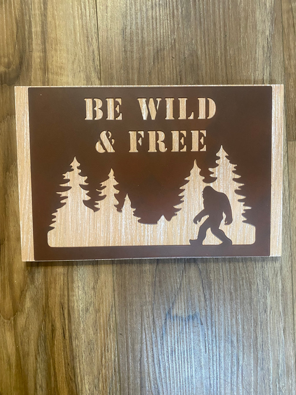 Big Foot Wall Sign