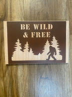 Big Foot Wall Sign