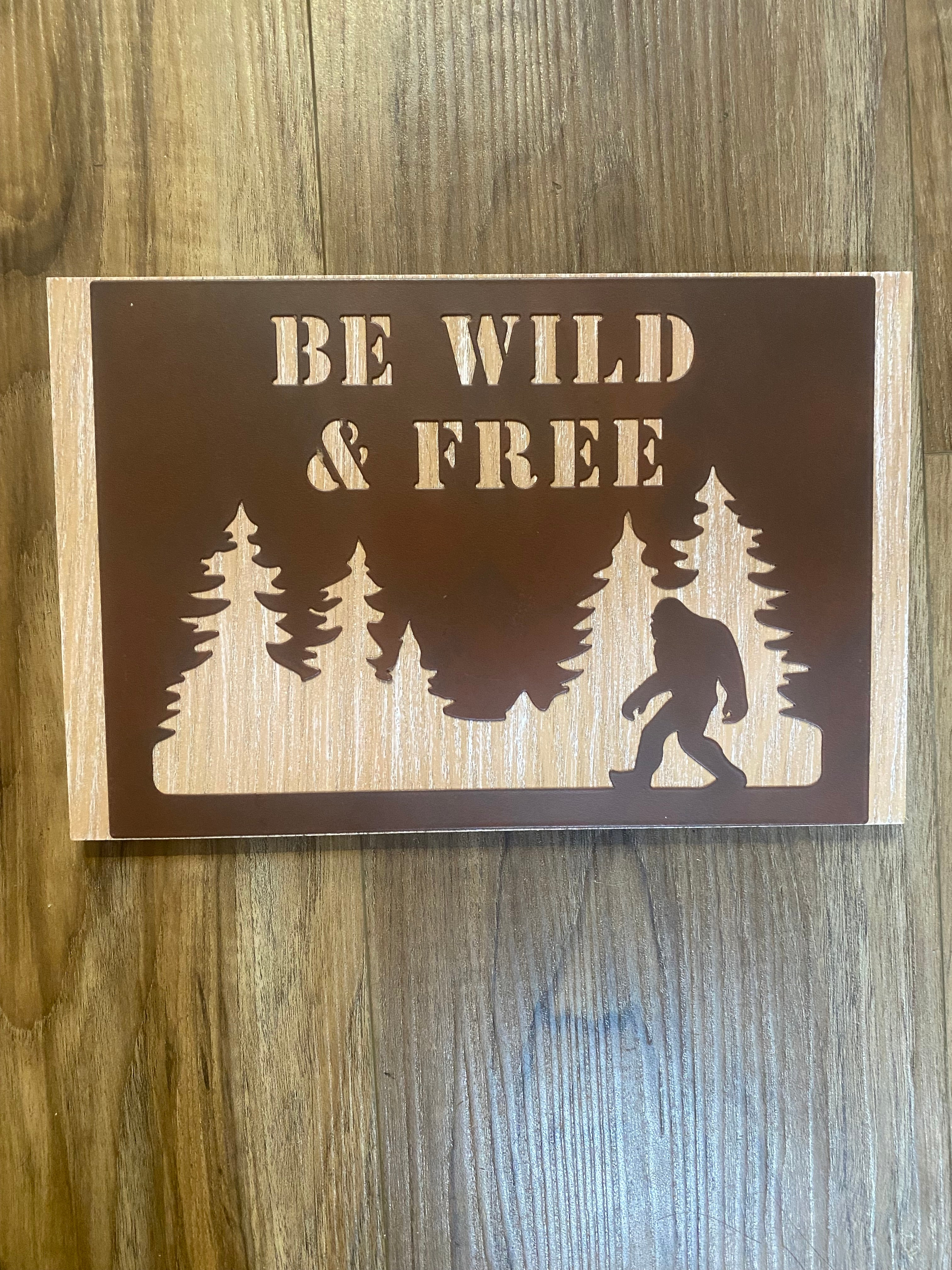 Big Foot Wall Sign