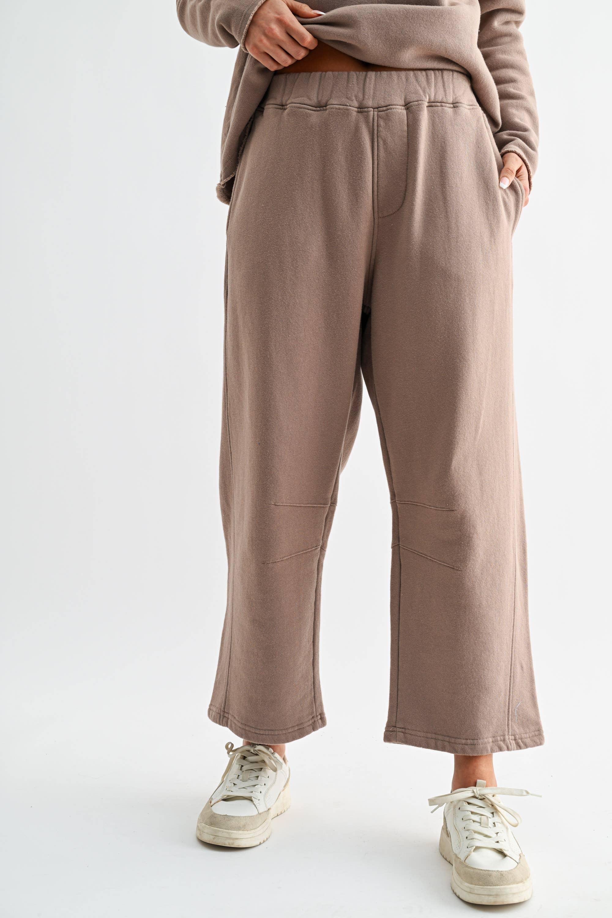 Mono B - Malibu Air Cotton Barrel Lounge Pants