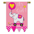 Magnolia - It's A Girl Garden Flag