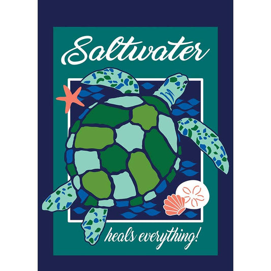 Magnolia - Garden Turtle-Saltwater Heals Flag