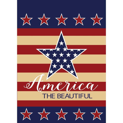 Garden America The Beautiful Flag