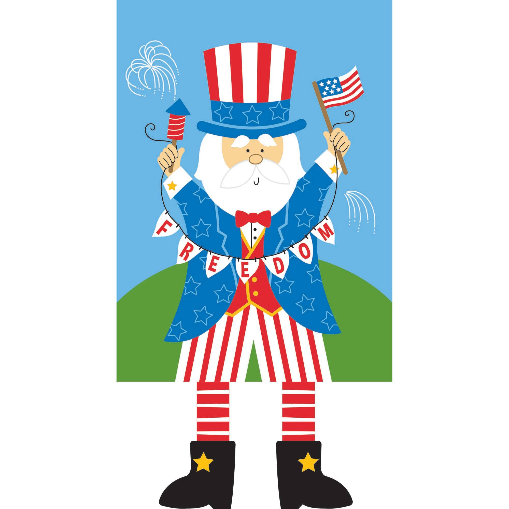 Magnolia - Garden Uncle Sam Flag