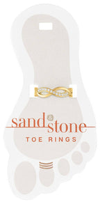 Sand & Stone: Toe Ring Gold