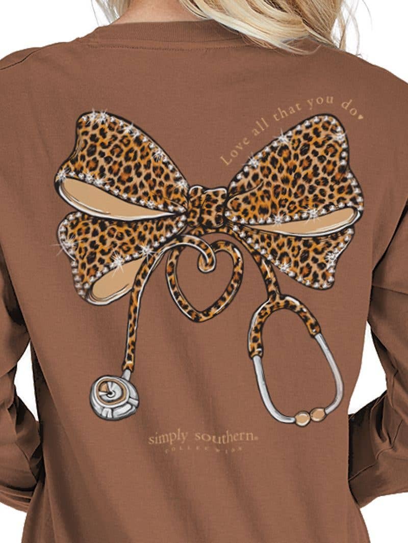simply southern -NURSE Long Sleeve T-Shirt