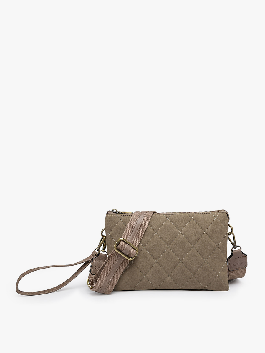 Jen & Co. - M2056QLT Izzy Quilted Crossbody w/ Guitar Strap