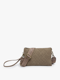 Jen & Co. - M2056QLT Izzy Quilted Crossbody w/ Guitar Strap