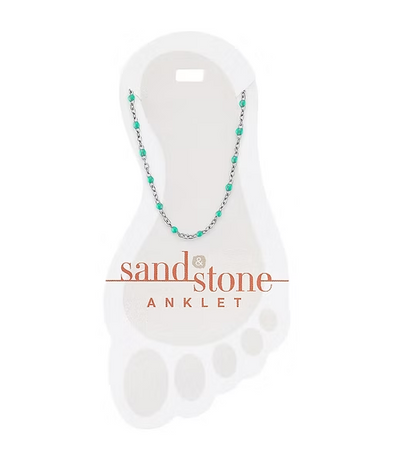 Sand and Stone Anklets