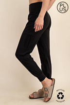 Rae Mode - PLUS SIZE BUTTER JOGGER WITH SIDE POCKETS